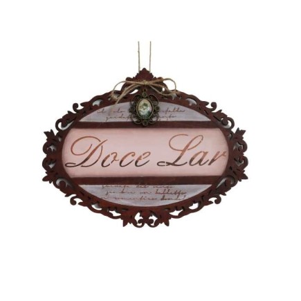 Sweet Home Oval Plate