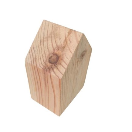 Casinha de pinho 7 x 5 Cm