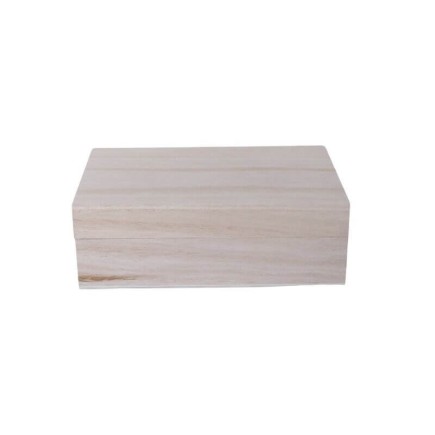 Box MDF veneered snap-on lid