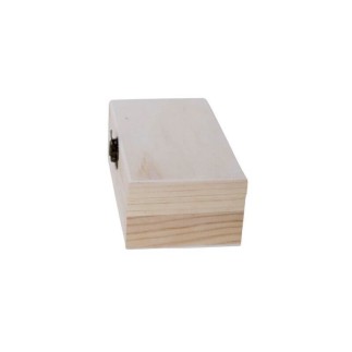 Rectangular wooden box