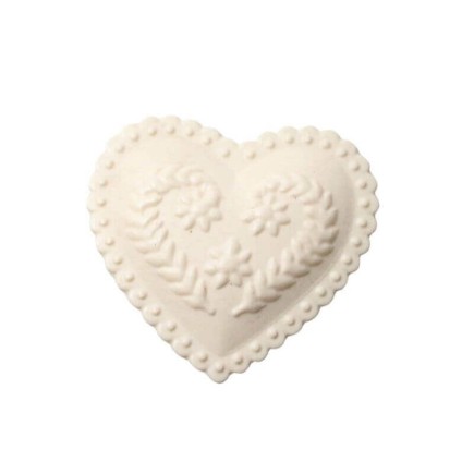 Resin flower heart