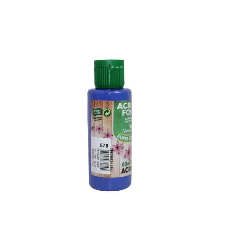 Acrílica Fosca Azul Intenso (578)