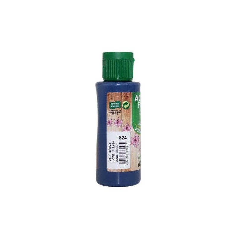 Matte acrylic paint Dry blue (824)