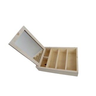 Jewelry box with mirror