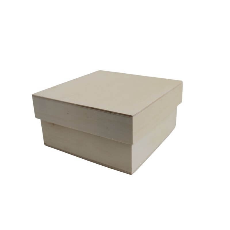 Poplar square box