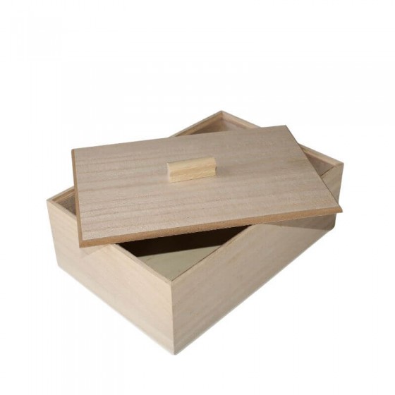 Rectangular poplar box