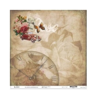 Folha de scrapbooking Rose