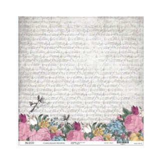 Folha de scrapbooking Pauta