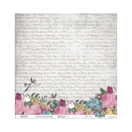 Scrapbooking sheet