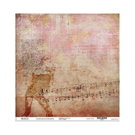 Scrapbooking sheet