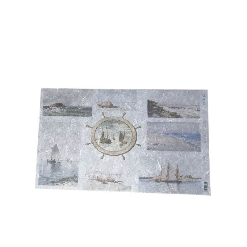 Papel de arroz Sea landscape (1862) Papel de arroz Sea landscape (1862)