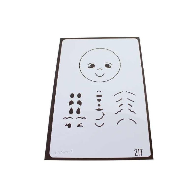 Smile Stencil 20 x 30 cm Smile Stencil 20 x 30 cm