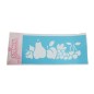 Stencil fruits 33 x 14 cm Stencil fruits 33 x 14 cm