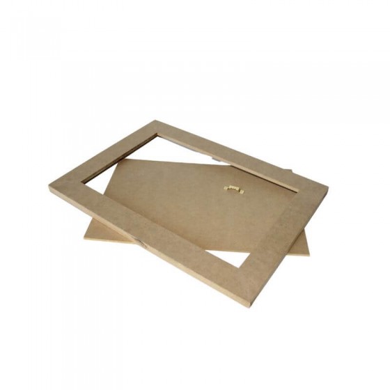 MDF frame without glass