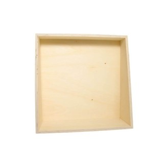 Deep poplar frame