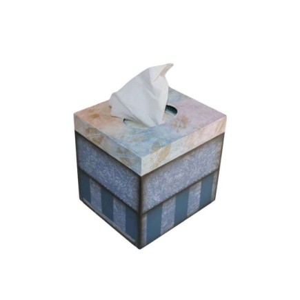 Wood tissue paper box