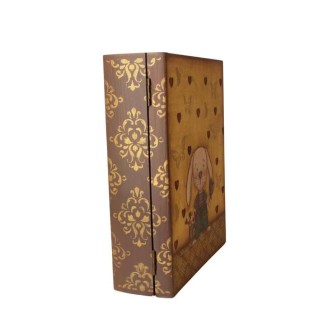 Caixa livro decorativa