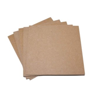Bases quadradas de MDF