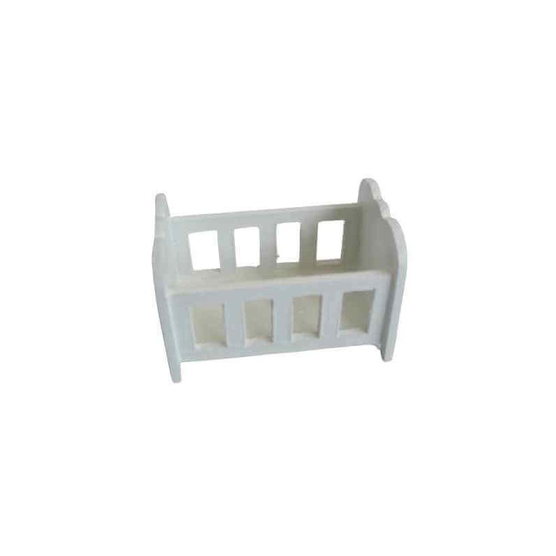 Cama de grades bebé Esc: 1/16 Cama de grades bebé Esc: 1/16