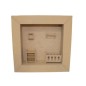 Shadow box with baby miniatures