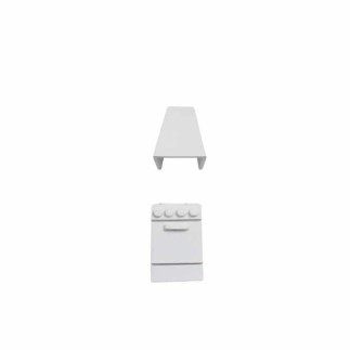 Fogão com chaminé Esc: 1/16