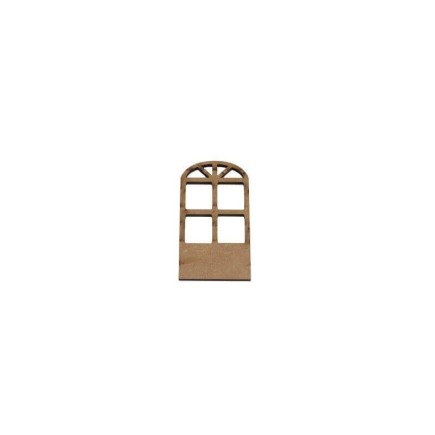 MDF door applique, em miniature