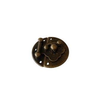 Mini Fecho Dourado envelhecido