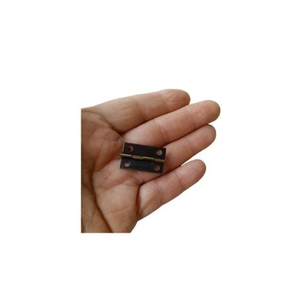 2 Aged Gold Hinges
