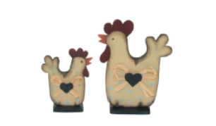 Peças de artesanato